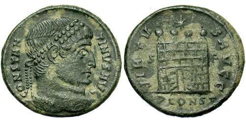 1 Follis /  AE3 Römische Kaiserzeit (27BC-395) Bronze Konstantin I (272 - 337)