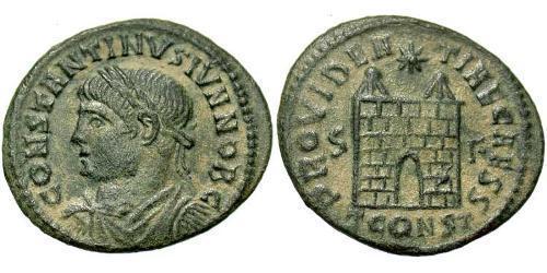 1 Follis /  AE3 Römische Kaiserzeit (27BC-395) Bronze Constantius II(317 - 361)