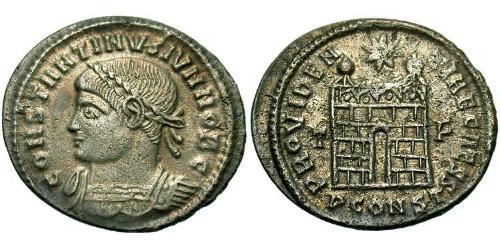 1 Follis /  AE3 Römische Kaiserzeit (27BC-395) Bronze Constantius II(317 - 361)