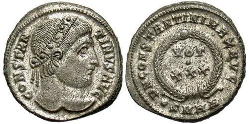 1 Follis /  AE3 Römische Kaiserzeit (27BC-395) Bronze Konstantin I (272 - 337)
