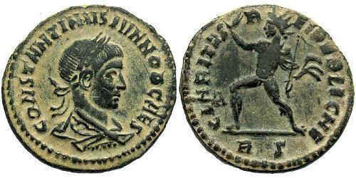 1 Follis /  AE3 Römische Kaiserzeit (27BC-395) Bronze Constantius II(317 - 361)