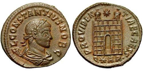 1 Follis /  AE3 Römische Kaiserzeit (27BC-395) Bronze Constantius II(317 - 361)