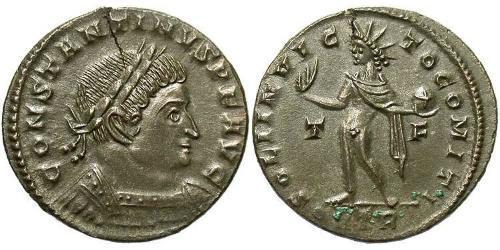 1 Follis /  AE3 Römische Kaiserzeit (27BC-395) Bronze Konstantin I (272 - 337)