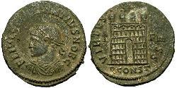 1 Follis /  AE3 Western Roman Empire (285-476) Bronze Constantius II (317 - 361)