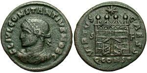 1 Follis /  AE3 Western Roman Empire (285-476) Bronze Constantius II (317 - 361)