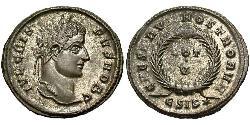 1 Follis /  AE3 Impero romano (27BC-395) Bronzo Crispo (305 - 326)