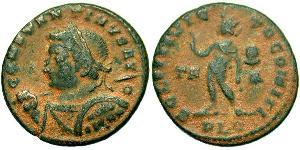 1 Follis /  AE3 Impero romano (27BC-395) Bronzo Costantino I (272 - 337)