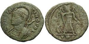 1 Follis /  AE3 Impero romano (27BC-395) Bronzo Costantino I (272 - 337)