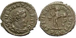 1 Follis /  AE3 Impero romano (27BC-395) Bronzo Costantino I (272 - 337)