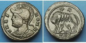 1 Follis /  AE3 Impero romano (27BC-395) Bronzo Costantino I (272 - 337)