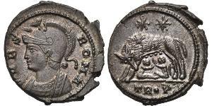 1 Follis /  AE3 Impero romano (27BC-395) Bronzo Costantino I (272 - 337)