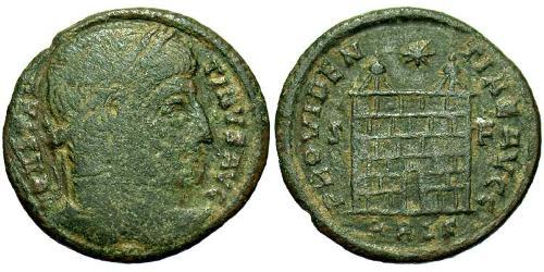 1 Follis /  AE3 Impero romano (27BC-395) Bronzo Costantino I (272 - 337)