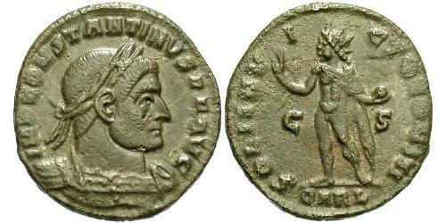 1 Follis /  AE3 Impero romano (27BC-395) Bronzo Costantino I (272 - 337)