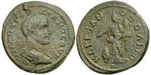 1 Follis /  AE3 Römische Kaiserzeit (27BC-395) Silber Gordian III.(225-244)