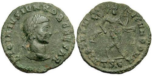 1 Follis /  AE3 Römische Kaiserzeit (27BC-395) Silber Licinius II (315-326)