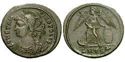 1 Follis /  AE3 羅馬帝國 青铜 君士坦丁大帝
