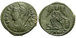 1 Follis /  AE3 羅馬帝國 青铜 君士坦丁大帝