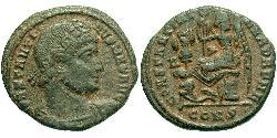 1 Follis /  AE3 羅馬帝國 青铜 君士坦丁大帝