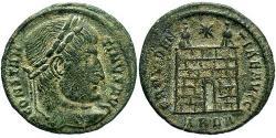 1 Follis /  AE3 羅馬帝國 青铜 君士坦丁大帝