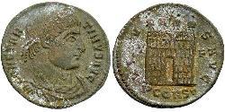1 Follis /  AE3 羅馬帝國 青铜 君士坦丁大帝