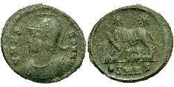 1 Follis /  AE3 羅馬帝國 青铜 君士坦丁大帝