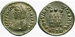 1 Follis /  AE3 羅馬帝國 青铜 君士坦丁大帝