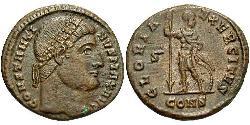 1 Follis /  AE3 羅馬帝國 青铜 君士坦丁大帝
