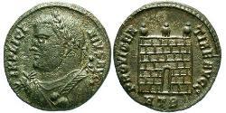 1 Follis /  AE3 羅馬帝國 青铜 Licinius I (265-324)
