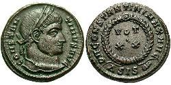 1 Follis /  AE3 羅馬帝國 青铜 君士坦丁大帝