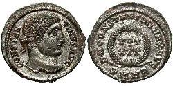 1 Follis /  AE3 羅馬帝國 青铜 君士坦丁大帝