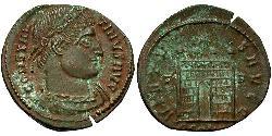 1 Follis /  AE3 羅馬帝國 青铜 君士坦丁大帝