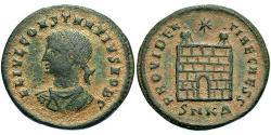 1 Follis /  AE3 羅馬帝國 青铜 君士坦提烏斯二世