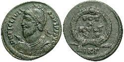1 Follis /  AE3 羅馬帝國 青铜 尤利安