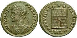 1 Follis /  AE3 羅馬帝國 青铜 Crispus (305 - 326)