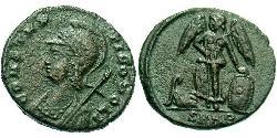 1 Follis /  AE3 羅馬帝國 青铜 君士坦丁大帝