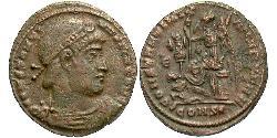 1 Follis /  AE3 羅馬帝國 青铜 君士坦丁大帝