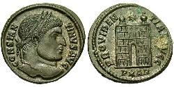 1 Follis /  AE3 羅馬帝國 青铜 君士坦丁大帝