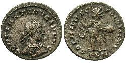 1 Follis /  AE3 羅馬帝國 青铜 君士坦提烏斯二世