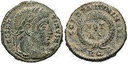 1 Follis /  AE3 羅馬帝國 青铜 君士坦丁大帝