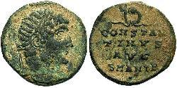 1 Follis /  AE3 羅馬帝國 青铜 君士坦丁大帝