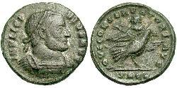 1 Follis /  AE3 羅馬帝國 青铜 Licinius I (265-324)