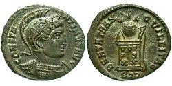 1 Follis /  AE3 羅馬帝國 青铜 君士坦丁大帝