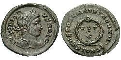 1 Follis /  AE3 羅馬帝國 青铜 Crispus (305 - 326)