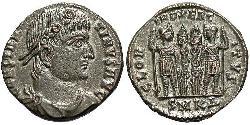 1 Follis /  AE3 羅馬帝國 青铜 君士坦丁大帝