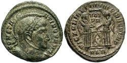 1 Follis /  AE3 羅馬帝國 青铜 君士坦丁大帝