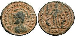 1 Follis /  AE3 羅馬帝國 青铜 Licinius II (315-326)
