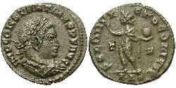 1 Follis /  AE3 羅馬帝國 青铜 君士坦丁大帝