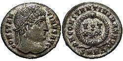 1 Follis /  AE3 羅馬帝國 青铜 君士坦丁大帝