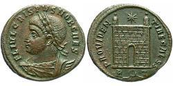 1 Follis /  AE3 羅馬帝國 青铜 Crispus (305 - 326)