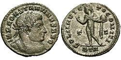 1 Follis /  AE3 羅馬帝國 青铜 君士坦丁大帝